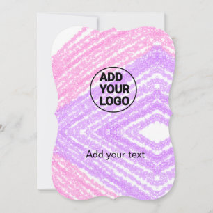 Einfache Rosa Glitzer Textur funkeln Logo-Text hin