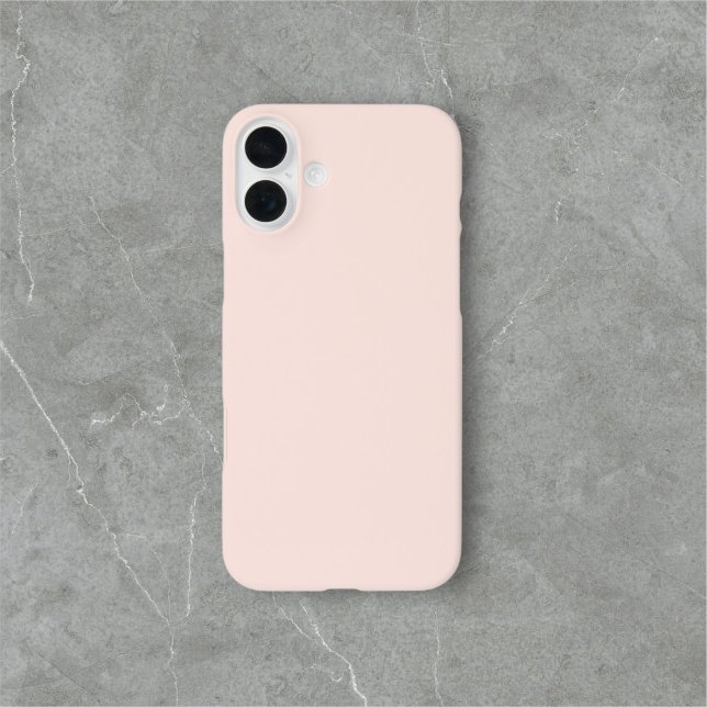 Einfache Rosa iPhone 16 Plus Hülle (Von Creator hochgeladen)
