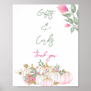 Einfache Rosa Weiße Grenerie Niedlich Kleine Baby Poster