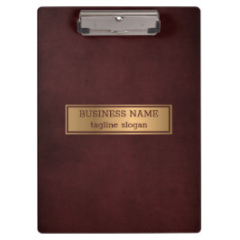 Einfache rote Hintergrundinformationen Klemmbrett