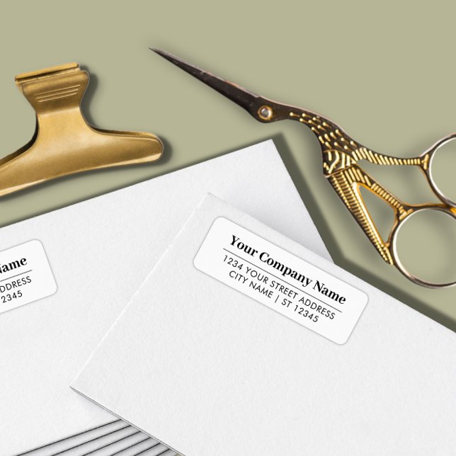 Einfache Rücksendeadresse für kundenspezifische Un (Von Creator hochgeladen)