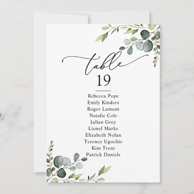 Einfache rustikale Grünflächen Hochzeitskarten Einladung (Vorderseite)