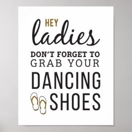 Einfache rustikale Hochzeit 8x10 Dreh Flop Sign Poster