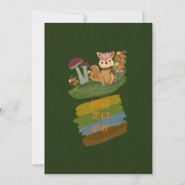 EINFACHE RUSTIKWALDTHEMEN SAVE THE DATE