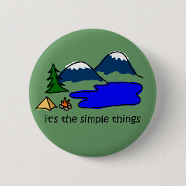 Einfache Sachen - Camping Button