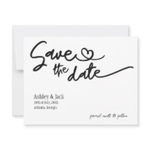 Einfache Save the Date