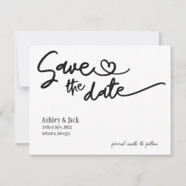 Einfache Save the Date