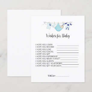 Einfache Schlichte Babydusche für Babyberatung