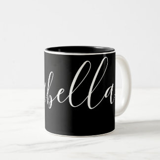 Einfache Schlichte Isabella Zweifarbige Tasse