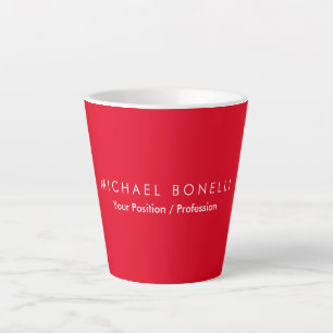 Einfache Schlichte Minimalistische Elegante Modern Milchtasse