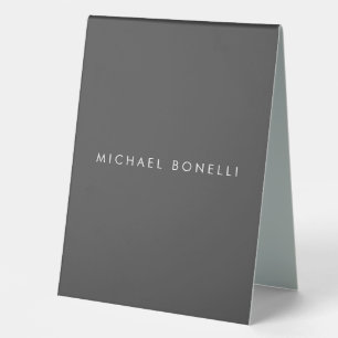 Einfache Schlichte Minimalistische Elegante Modern Tischaufsteller