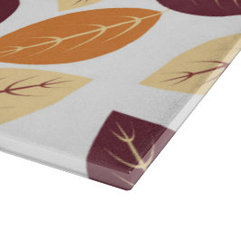 Einfache Schneideplatine für Herbstleaale Schneidebrett