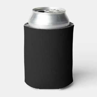 Einfache Schwarz-Solid-Farbe Dosenkühler