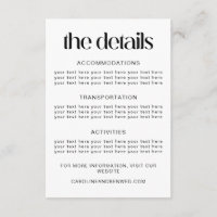 Einfache Schwarz-Typografie-Vorlage für Hochzeitde