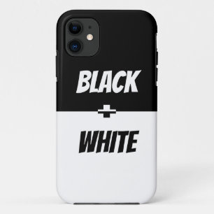 Einfache Schwarz-Weiß-Eleganz! Case-Mate iPhone Hülle