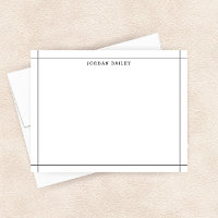 Einfache Schwarz-weiß Geometrie Modernes Beruflich