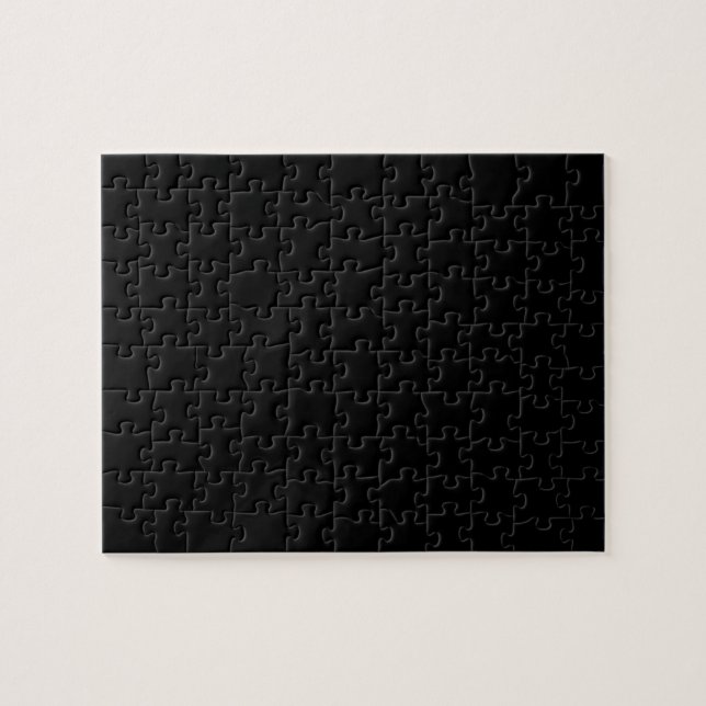 Einfache schwarze Einzelfarbe (Horizontal)