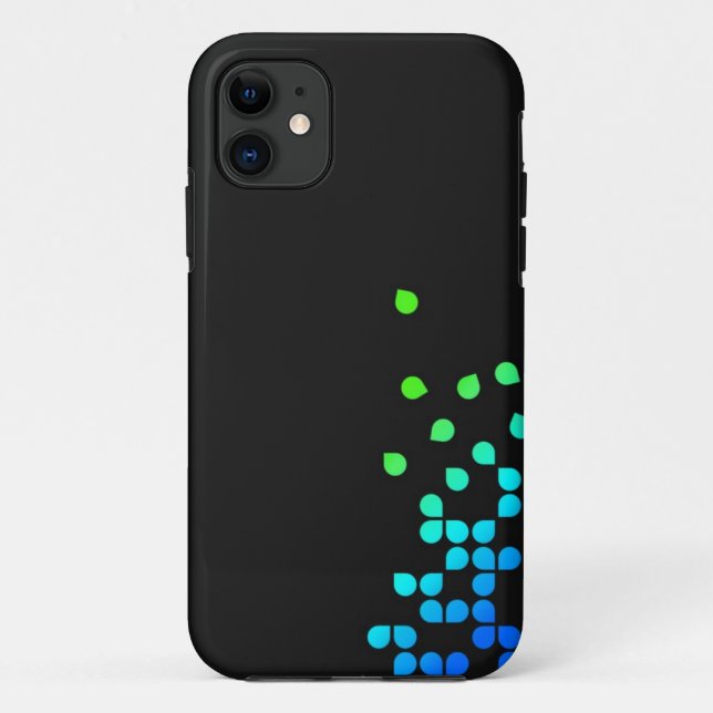 Einfache schwarze iPhone-Hülle Case-Mate iPhone Hülle (Rückseite)
