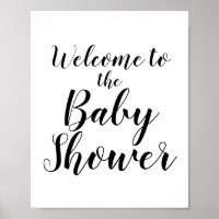 Einfache Schwarze Kalligrafie Begrüßungsschild Bab