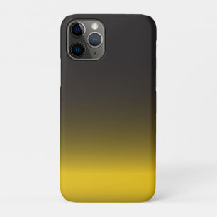 Einfache schwarze und goldene iPhone 7 Hülle