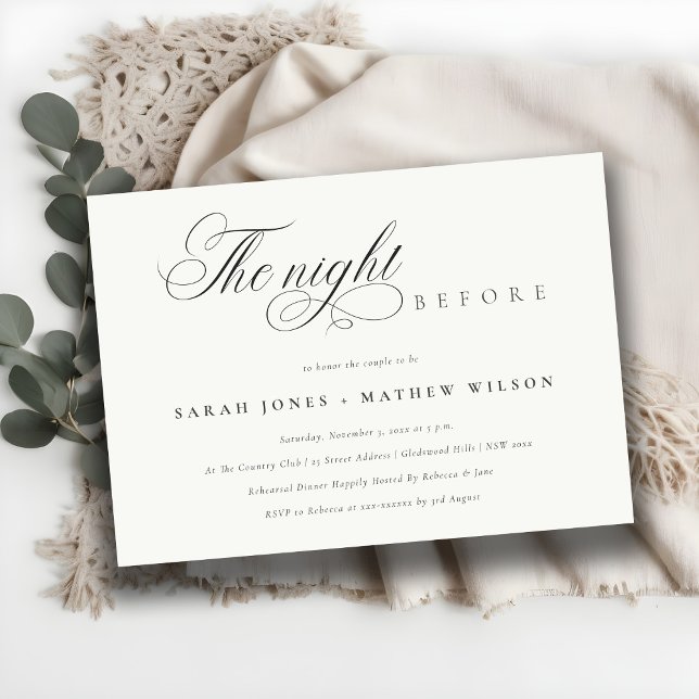 Einfache Skriptabend Schwarz-weiß vor Einladung (Von Creator hochgeladen)