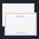 Einfache Skriptkalligrafie Hochzeit Vielen Dank Mitteilungskarte<br><div class="desc">Einfache Skriptkalligrafie Hochzeit Vielen Dank Note Card</div>