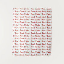 Einfache Step-and-Repeat-Werbebanner für Kleinunte