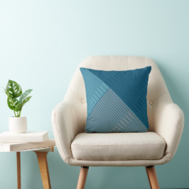 Einfache stilvolle Linien Kissen