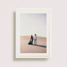 Einfache Strahlenhochzeit das Datum Gold speichern