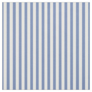 Einfache Streifen Muster Blau & Weiß   Trendy Stoff