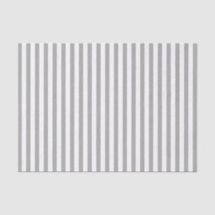 Einfache Streifen Muster grau/weiß geometrisch Seidenpapier