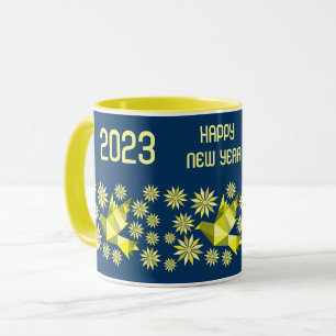 EINFACHE TASSE DES NEUJAHRES ALS GESCHENK FÜR JEDE