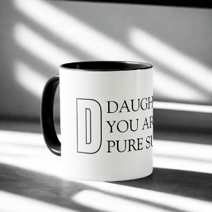 Einfache Tasse für die Tochter