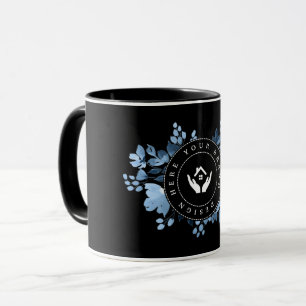 Einfache Tasse für Minimalistische Logowerbung