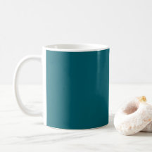 Einfache Tasse mit Solid-Color-Kaffee