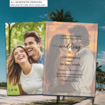 Einfache Textüberlagerung Foto Hochzeit