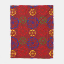 Einfache, texturierte Mandala