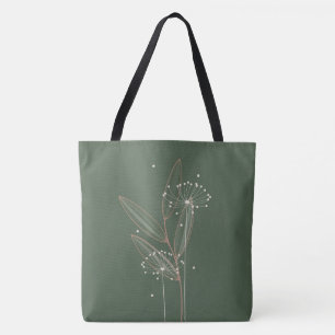 Einfache Touch der Natur, die das Land sät Tasche