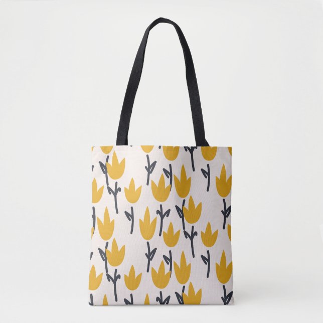 Einfache Tulip-Blume Tasche (Vorderseite)