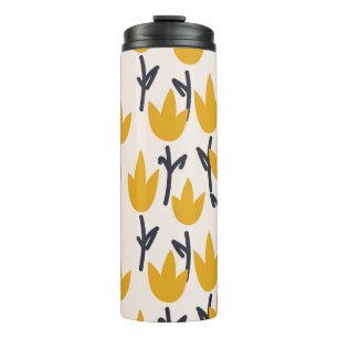 Einfache Tulip-Blume Thermosbecher