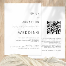 Einfache Typografie QR Code Jegliche Farbensehen