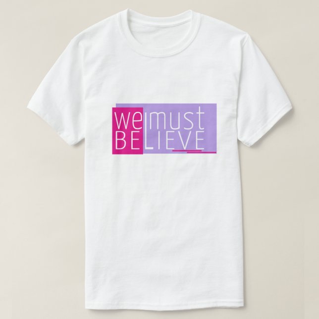 Einfache Typografie Text Design Männer T - Shirt (Design vorne)