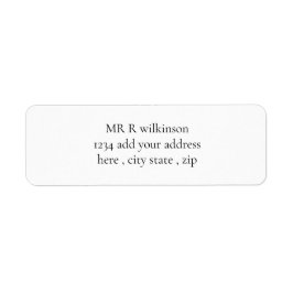 Einfache Typografie weiß