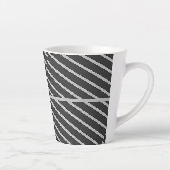 Einfache und elegante grafische Tasse (Rechts)