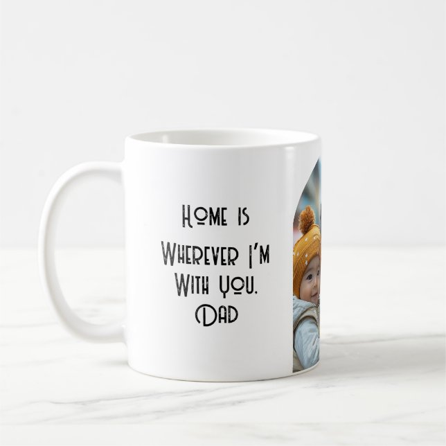 Einfache und elegante Zuhause ist mit You Vater Kaffeetasse (Links)