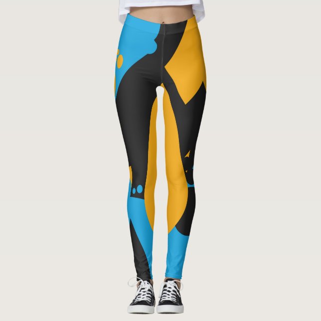 Einfache und fette Tränen Leggings (Vorderseite)