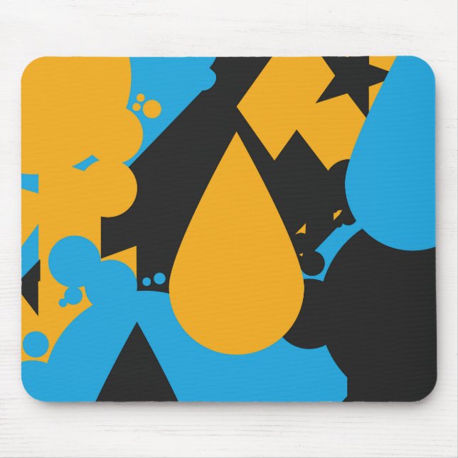 Einfache und fette Tränen Mousepad (Vorne)