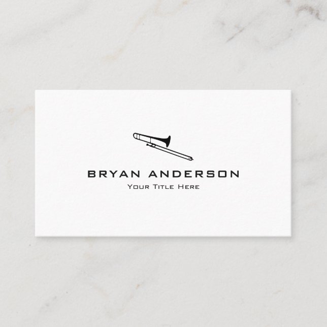 Einfache und moderne Business Card Visitenkarte (Vorderseite)