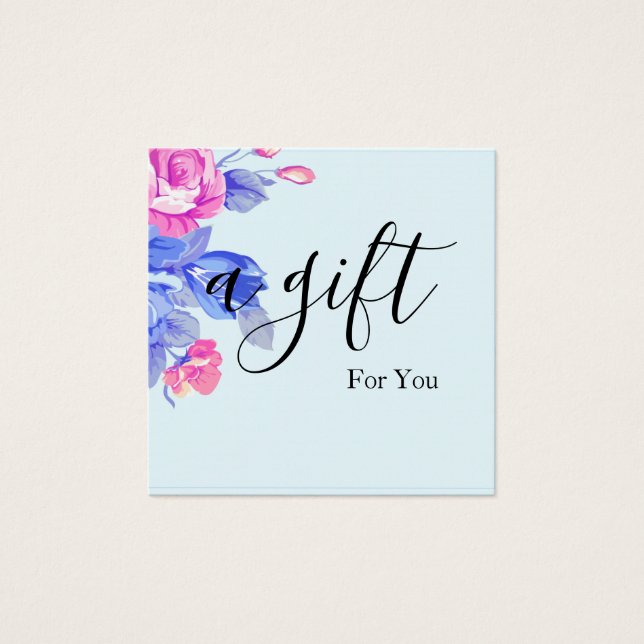 Einfache und moderne Geschenkgutschrift (Vorderseite)