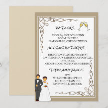 Einfache und romantische Hochzeit